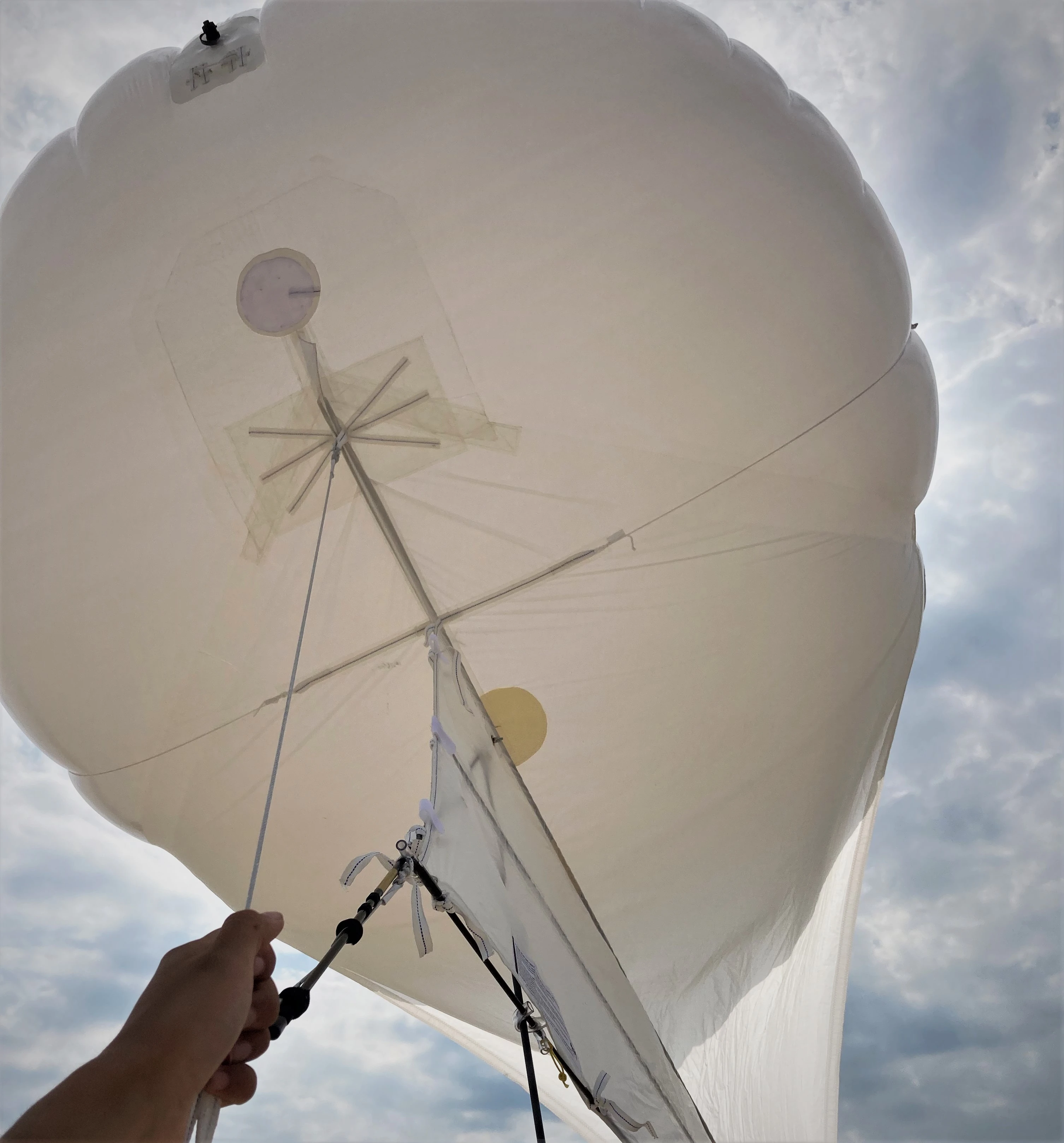 Ballon captif à hélium — photographie d’illustration USGS